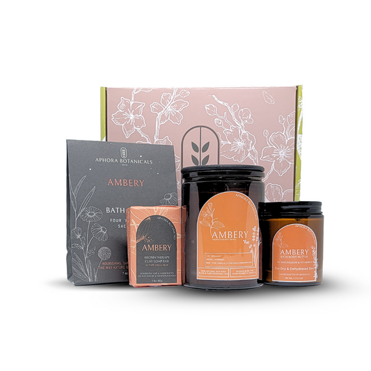 Ambery Aromatherapy Collection Gift Box - Aphora Botanicals