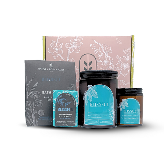 Blissful Aromatherapy Collection Gift Box - Aphora Botanicals