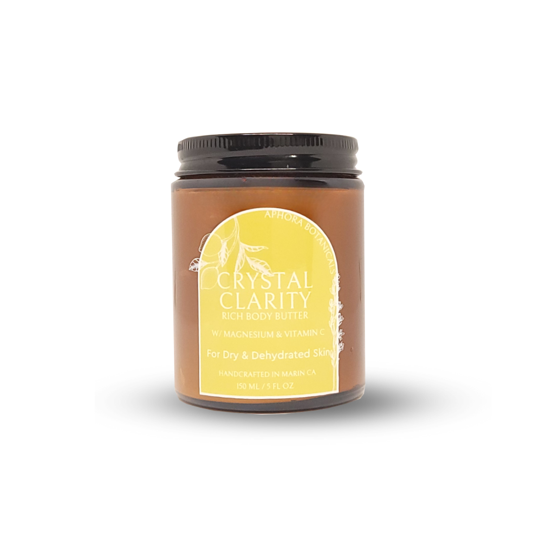 Crystal Clarity Rich Body Butter with Magnesium & Vitamin C - Aphora Botanicals
