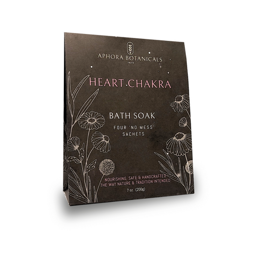 Heart Chakra Bath Soaks - Aphora Botanicals