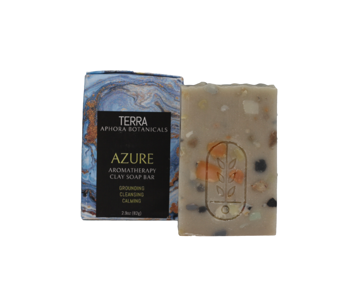 Azure Clay Soap Bars - Aphora Botanicals